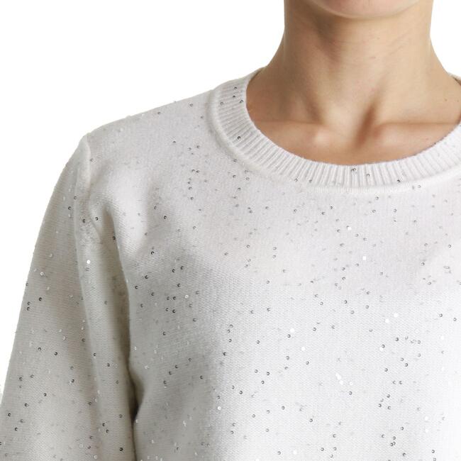 MAGLIA PAILLETTES FRESH FLOWER - Mad Fashion | img vers.650x/